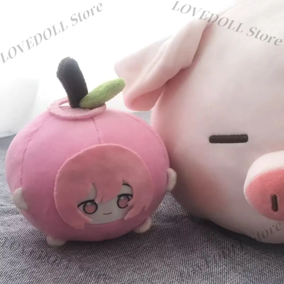 

Anime Game Arknights Apple Security Attributes Plush Toy Cotton Doll Acrylic Keychain Pendant Cute Model Cosplay Decor Dango Toy