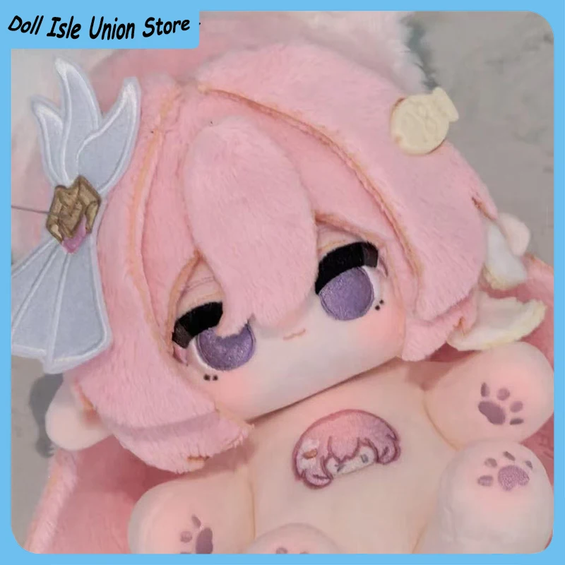 Elysia Honkai：Star Rail Attribute Kawaii 20cm Cotton Doll Game Peripheral Cartoon Plush Stuffed Toy Dress Up Plushie Anime