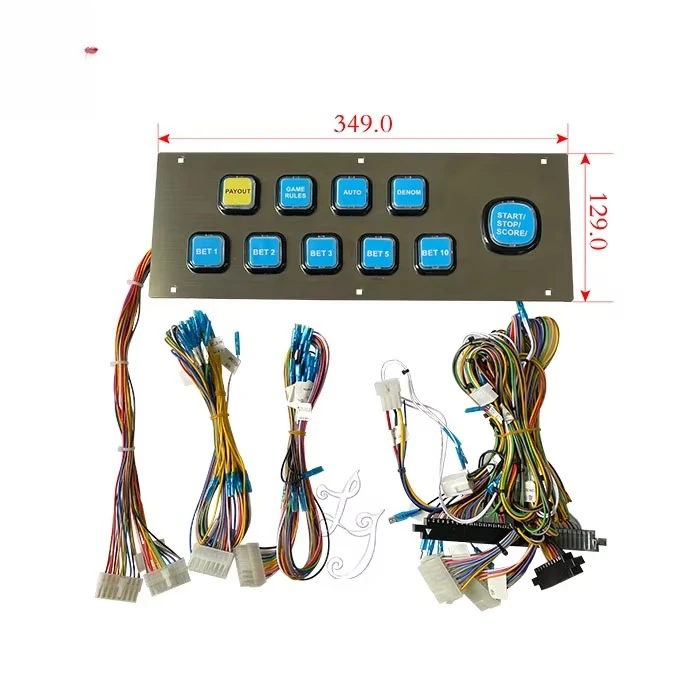 10 button metal panel dragon chain skilled game accessories factory price for sale
