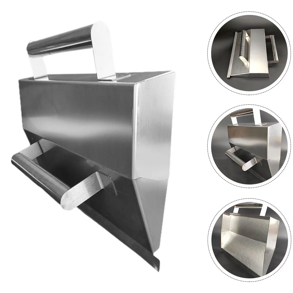 1pcs Plastering Trowel Stainless Steel Wall Tool Drywall Finishing Hand Tools Cement Skimming Efficient Design