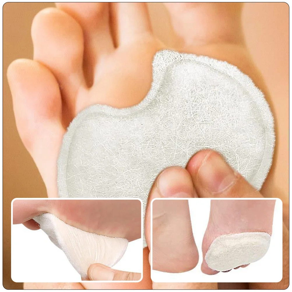 

6Pcs Forefoot Cushion Pads Anti-Friction Front Foot Support Self-Adhesive Metatarsal Pads for High Heels Comfortable Insole
