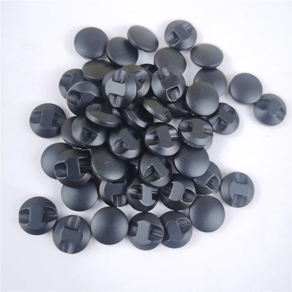 30/50pcs 10mm Black Resin Buttons Apparel Sewing Accessories DIY Garment Shirt Eye Cat Stone Toy Decorative Eyes