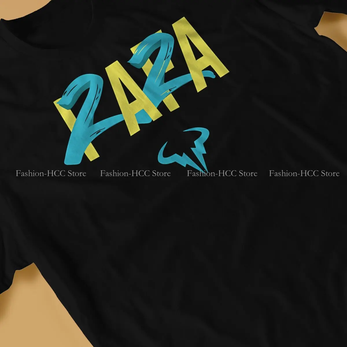 Rafa 22 blau gelb runden Kragen T-Shirt Rafael Nadal Stoff klassische T-Shirt Mann Tops neues Design