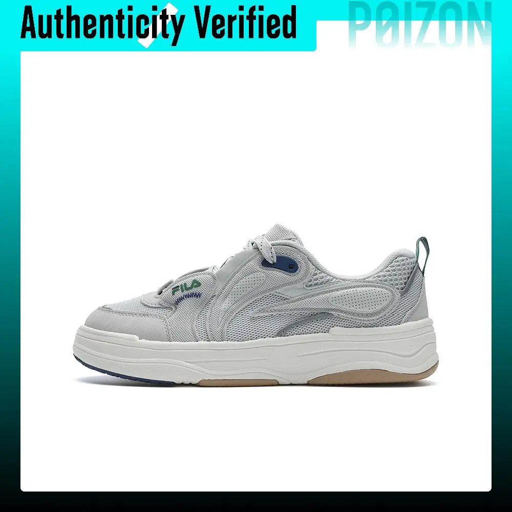 FILA VIBE Cushioning Breathable Low top Skateboard Shoes Men's Gray F12M522212FFA