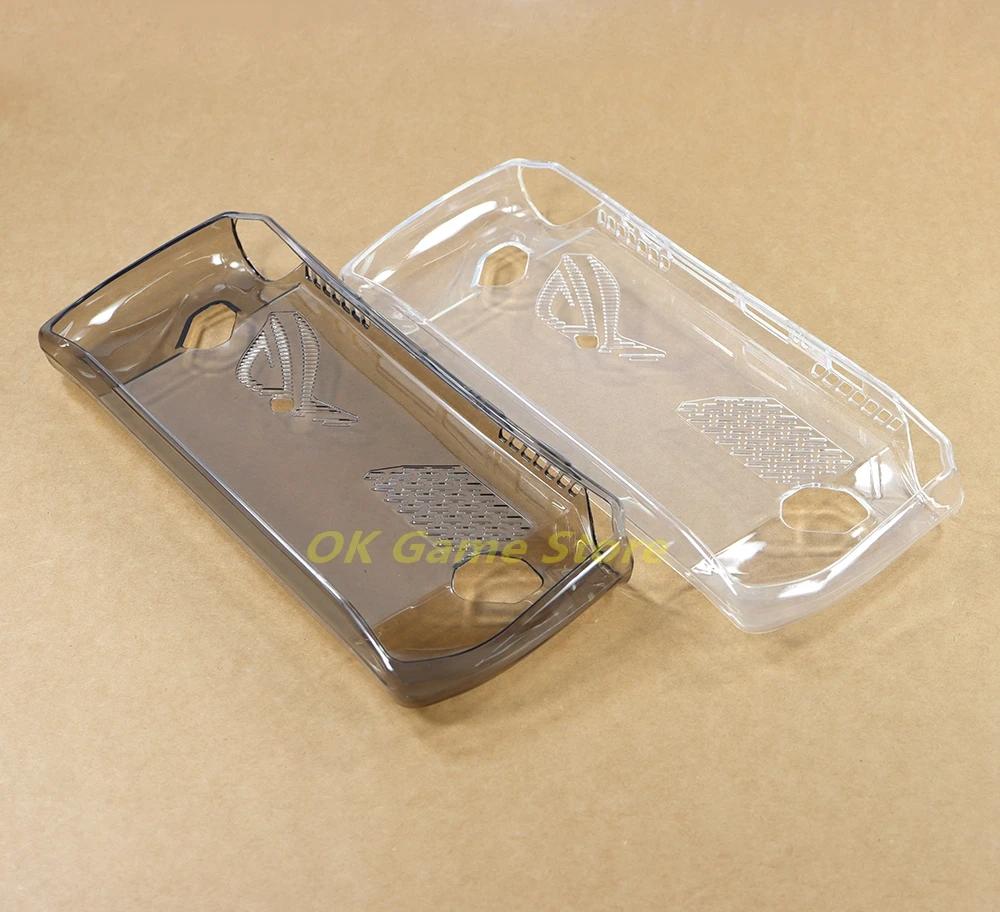 10pcs Transparent TPU Case Soft Protective Shockproof Shell for Asus ROG Ally Game Console Accessories