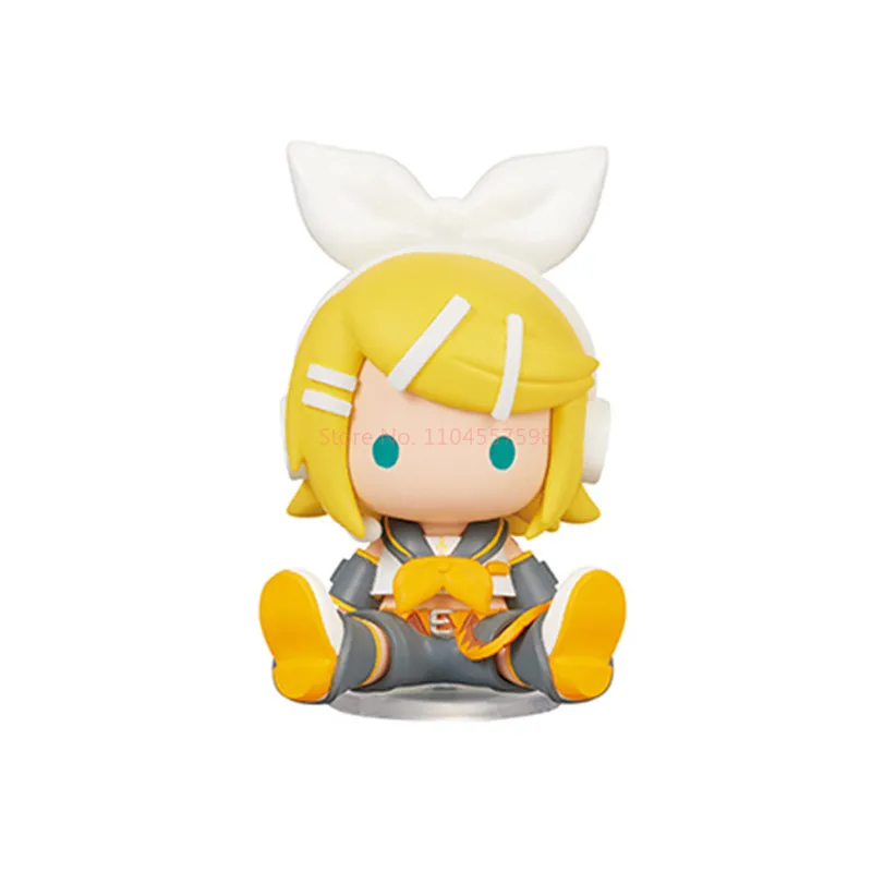 Original Re-Ment Hatsune Miku Petadoll Piapro Bean Eye Megurine Luka Kaito Blind Box Kids Collectible Model Ornaments Toy Gifts