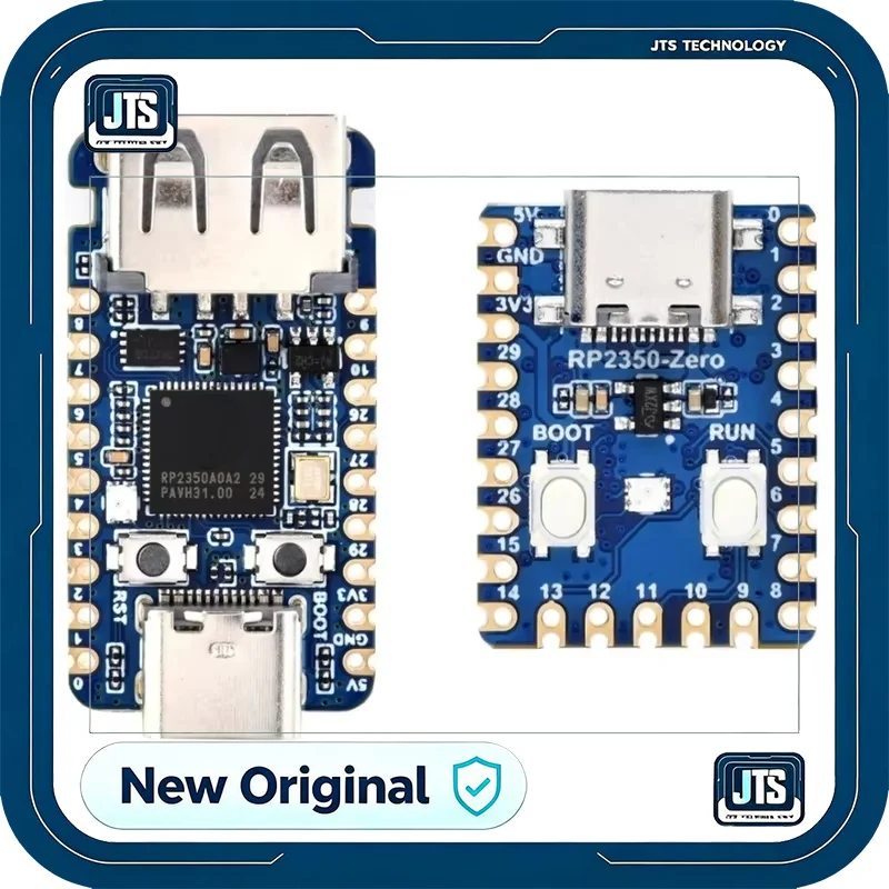 Pi Pico 2 RP2350 USB A/Zero Development Board Equipped With Onboard Type-A/C Expansion Port Compatible With 2.0/1.1 Transmission