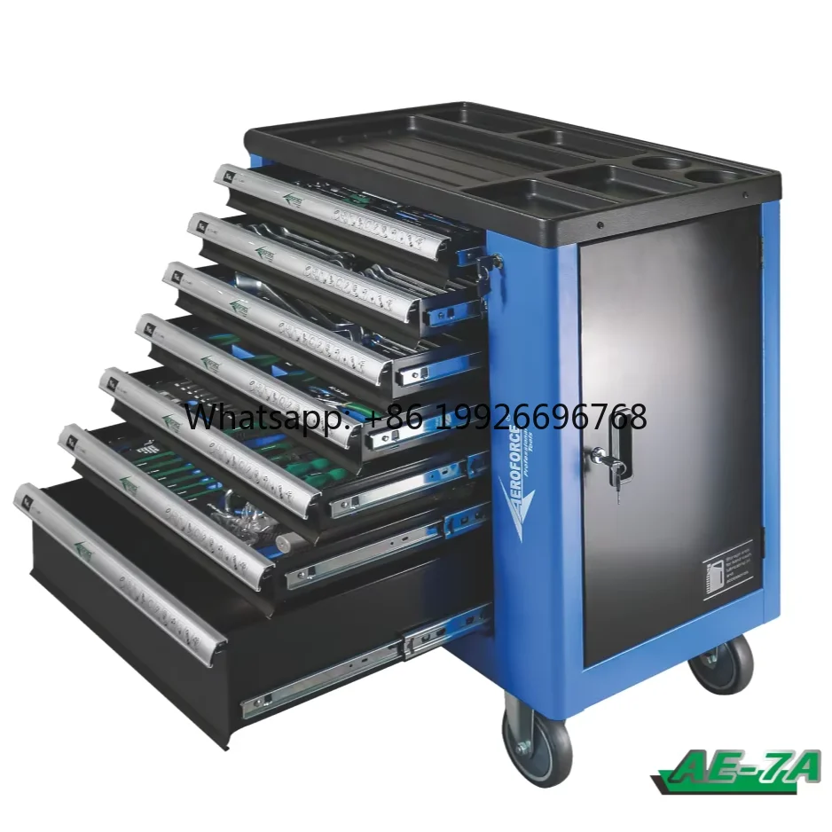 

AE-7A New Arrival Workshop Storage Garage Tool Cabinet Auto Repair Workbench Cart Trolley