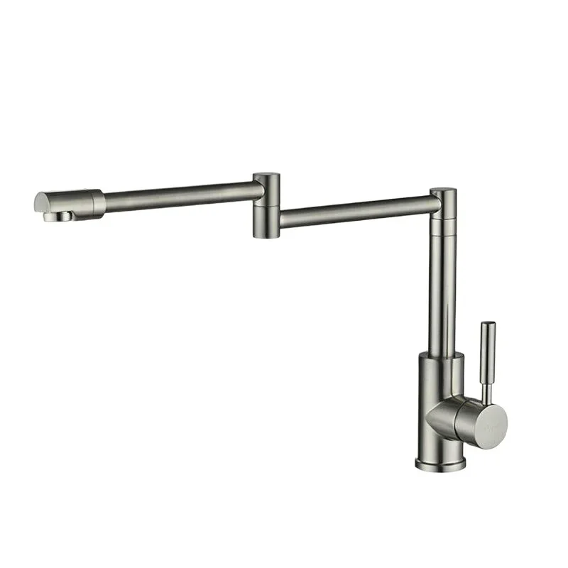 

Kitchen full copper, water purification faucet, dishwasher, retractable, folded 360 degrees