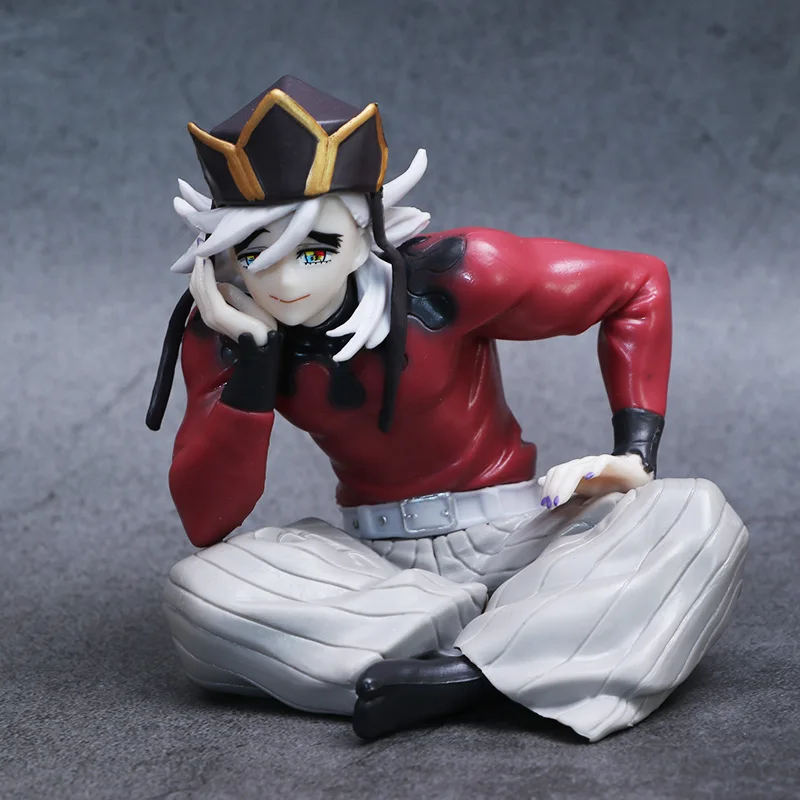 Anime Demon Slayer Blade Handheld GK Kneeling Position Wowo Seat Pressure Bubble Noodles Sitting Position Doll Decoration Gift