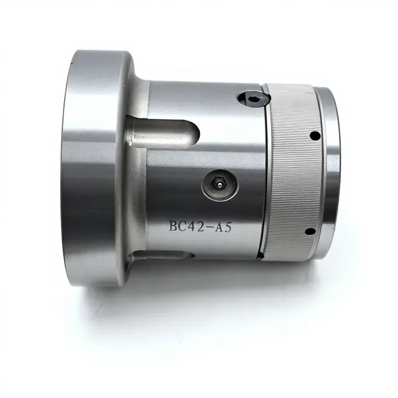 BC Series Steel Push Type Power Operated Collet Chuck High Precision High Speed Hydraulic Clamping CNC Lathe Chuck 6000 RPM