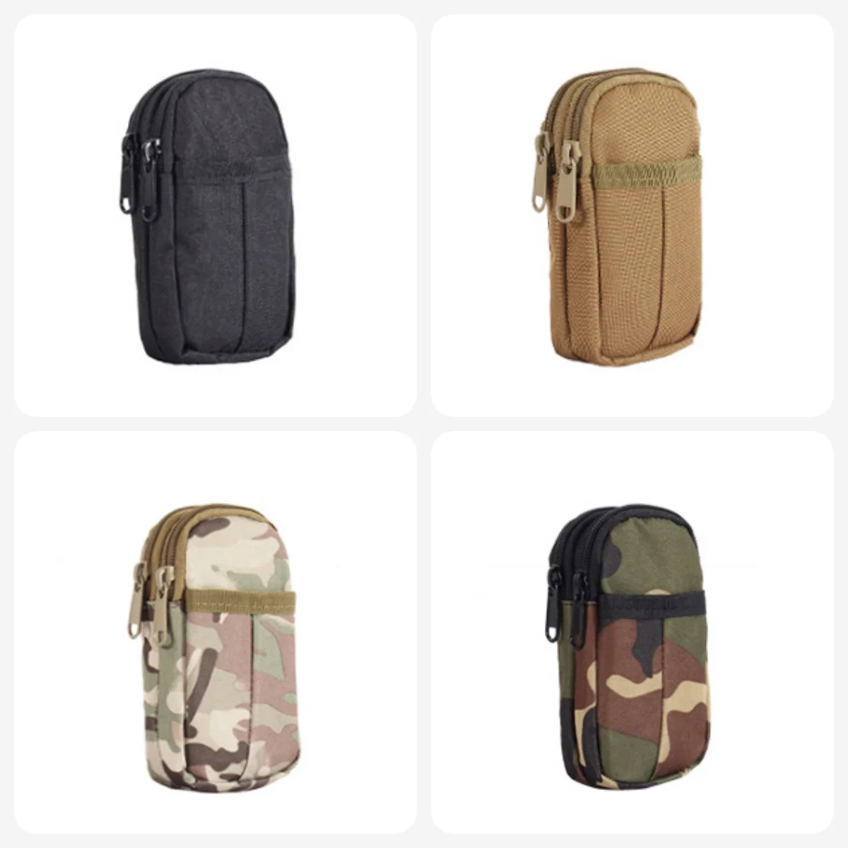 Multi-Function MOLLE Military Belt Pouch Bag Portable Protective Nylon Case for Hiking GPS Garmin eTrex Touch 25 35 35T 25T