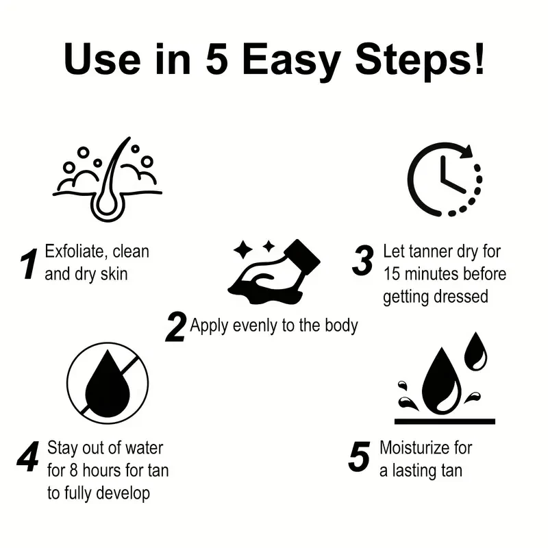 بخاخ تسمير البشرة - لون بني طبيعي، خالي من الفورمالديهايد، مناسب للرجال والنساء ذو لون البشرة، يمكنك إنشاء مكياج أشعة الشمس من دقيقة، حل دباغة داخلي