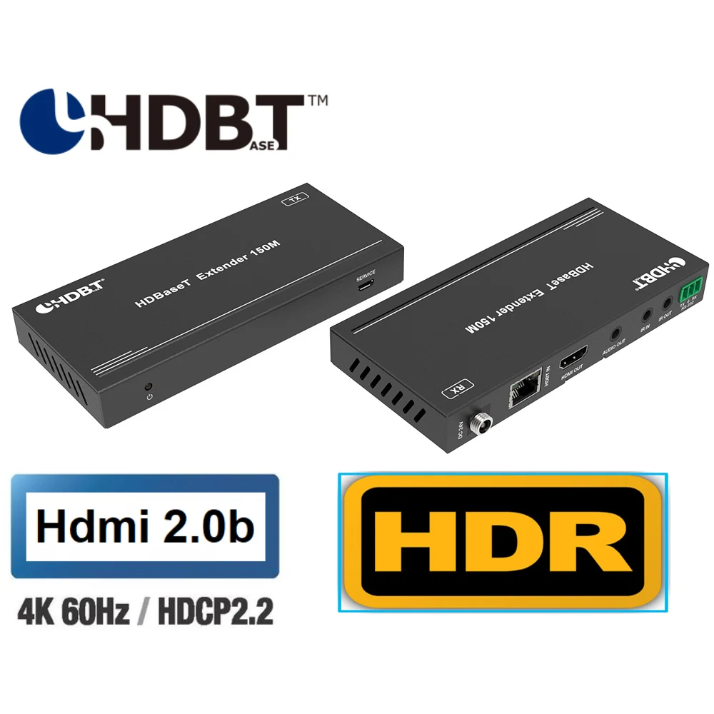 مُوسِّع HDBaseT ثنائي الاتجاه بجودة 4K 60Hz لنقل HDMI حتى 120 متر – تقييم شامل وتطبيق عملي