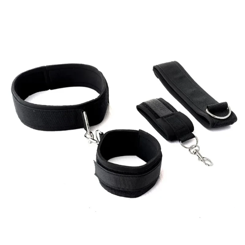 SM Diving Material Handcuffs, New Hand and Leg Straps, Couple Flirting, Bed Straps, Adult Sexual Products