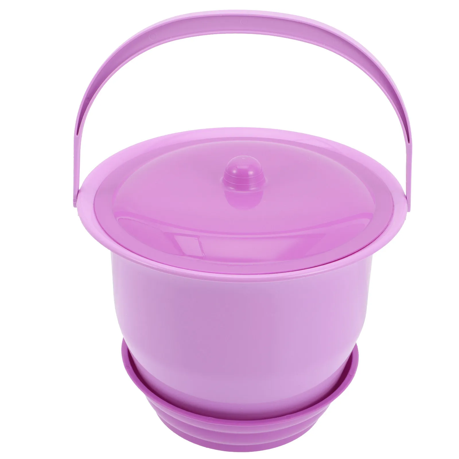 Children Chamber Pot Stylish Bright Color Portable Plastic Spittoon Easy Clean Compact Storage Unisex Kids Urinal Potty Bed Pan