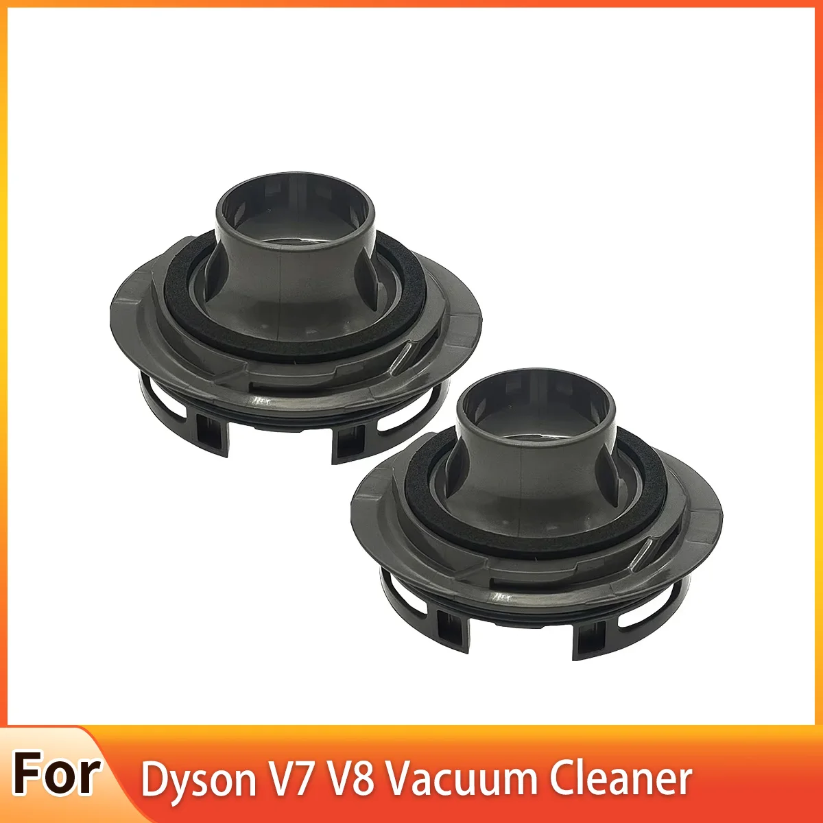 Задняя крышка двигателя для пылесоса Dyson V7 V8, задняя крышка, маленькие аксессуары, аксессуары для пылесоса