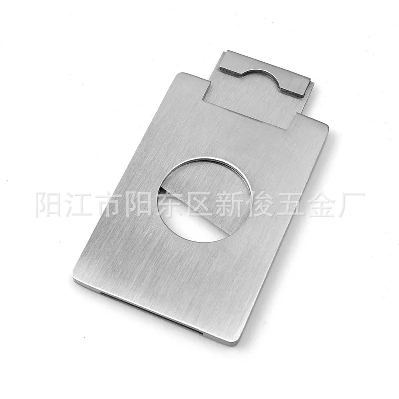 Cigar Cutter New Stainless Steel Metal Square Cutter Cigar Scissors Gift