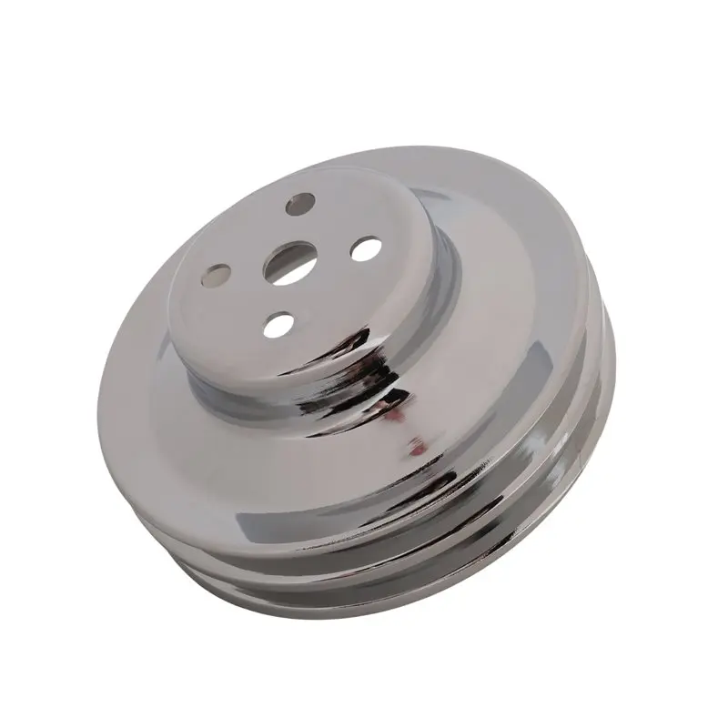 

Двухканальный шкив водяного насоса из алюминия для Ford 289 302 351W 5.0L, совместимый с клиновым ремнем