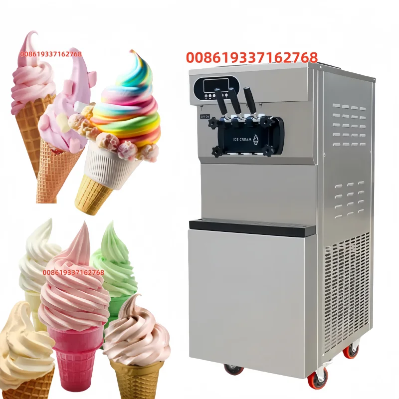

25-28L/H Italian Ice Cream Machine Commercial Soft Ice Cream Maker Manufacturer Soft Serve Ice Cream Machine for Sale