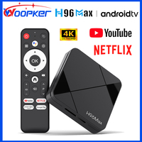 Woopker H96 MAX RK3518 Smart Set Top Box  Android 14 WiFi5.4 BT6.0 4K Support 2.4G/5G Video Player Smart Set Top Box 2025