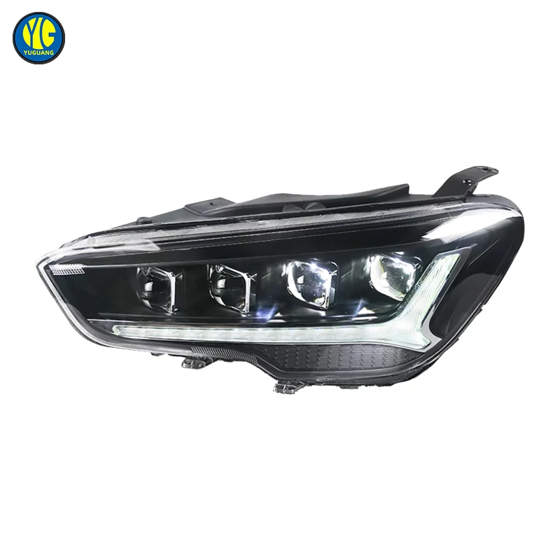 For Hyundai IX35 Tucson 2018-2020 Accessories LED Head Lights Headlights Front Lmap Upgrade 4 Lens Demon LED Headlamps