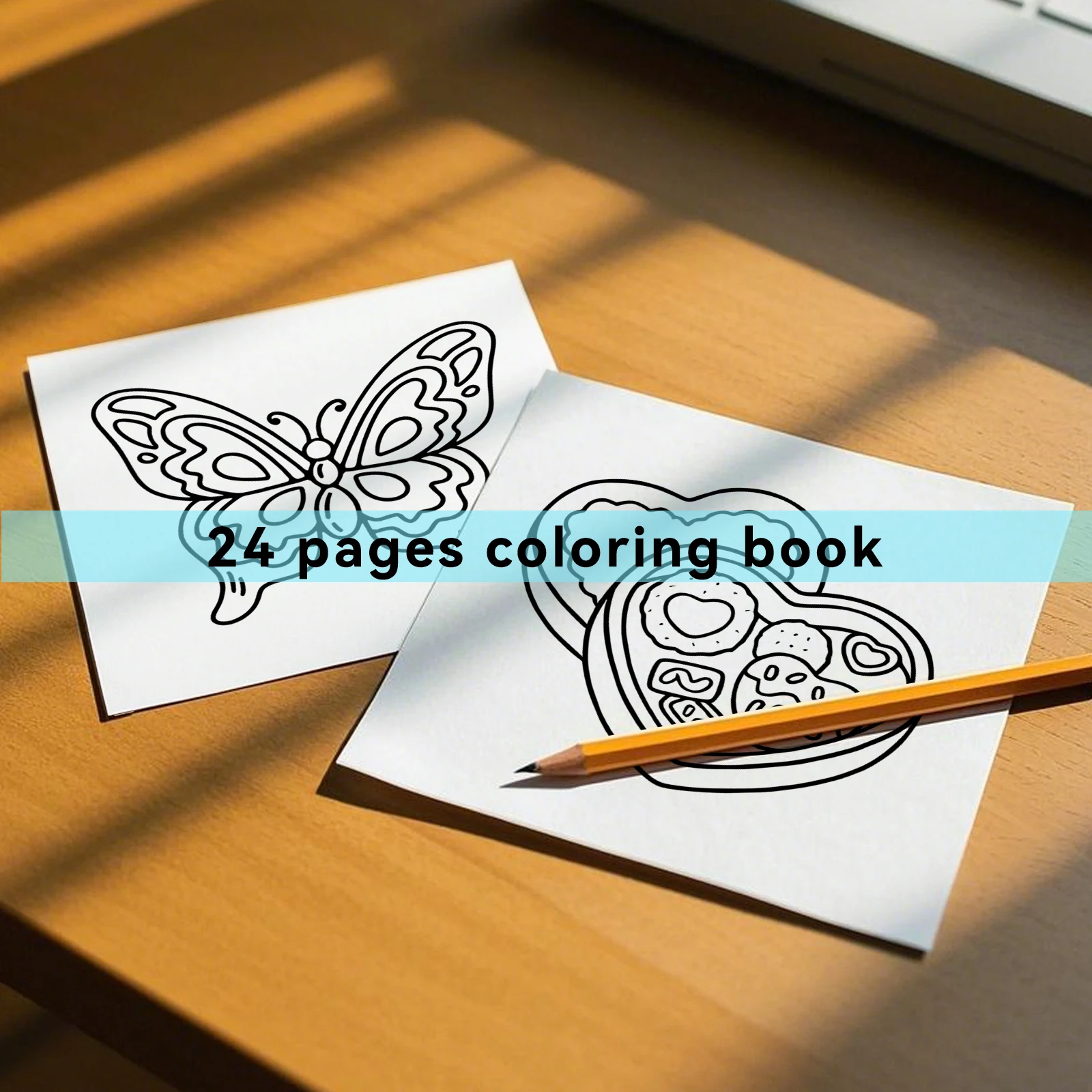 COZY VIBES Bold-easy Patterns Coloring Book for Adults Cute Drawing Book Perfect Gift for Party and Birthday