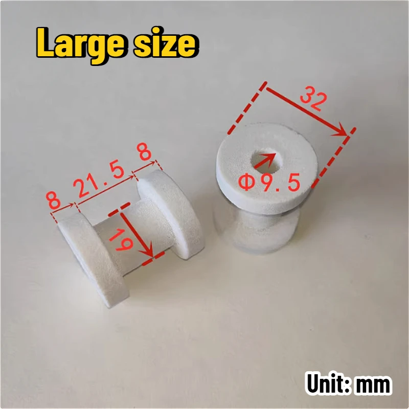 10 шт. фарфоровая стойка с корундовым валом для промышленной печи сопротивления H-образная керамическая стойка