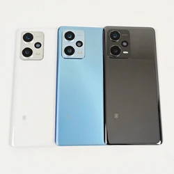 A+ Back Glass Cover For Xiaomi Redmi Note 12 Pro+ , Back Door Replacement Hard Battery Case, Rear Housing Cover