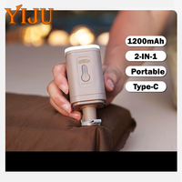 YIJU Wireless Inflation Pump Portable Outdoor Mini Air Compressor Air Cushion Bed Swim ring Multi function Air Pump