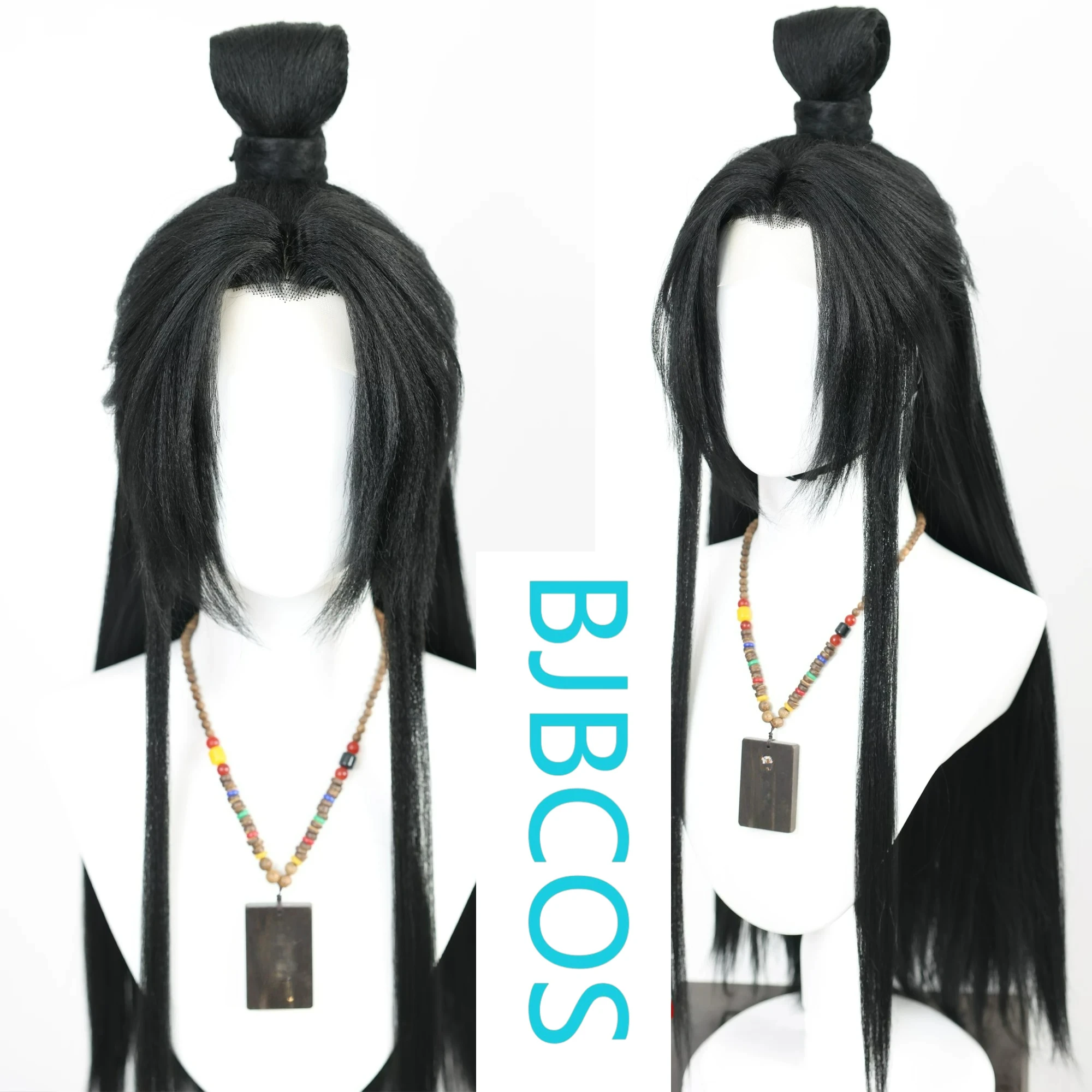 

[Styled Wig]Grandmaster of Demonic Cultivation Lan Zhan‌ Blue Forget Machine Repair Face Lace Front Wig COS Wig Headset Wig