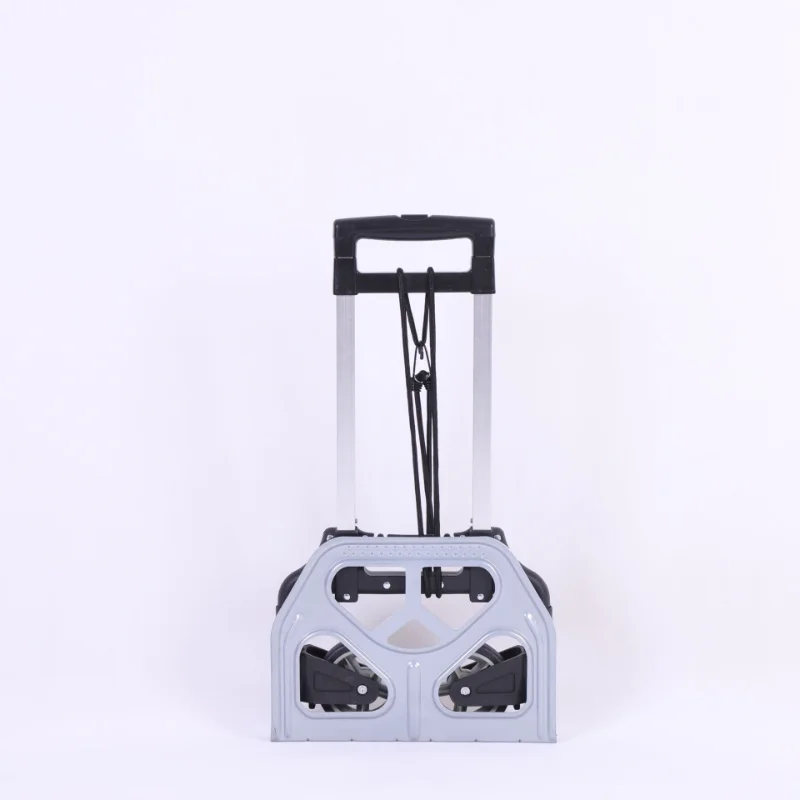 Trolley Cart Pull Goods Handling Cart Shopping and Shopping Portable Folding Household Trolley