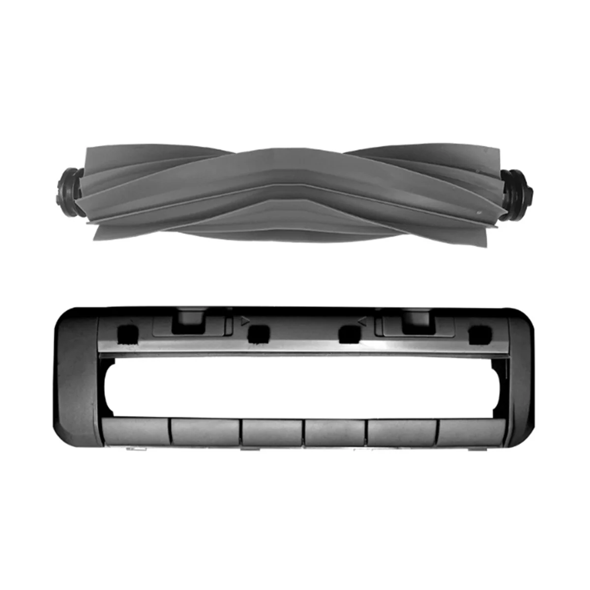 Pièces de rechange pour aspirateur Dreame L10s Pro Ultra Heat, couvercle de brosse principale, brosse à rouleau en caoutchouc, 2 pièces