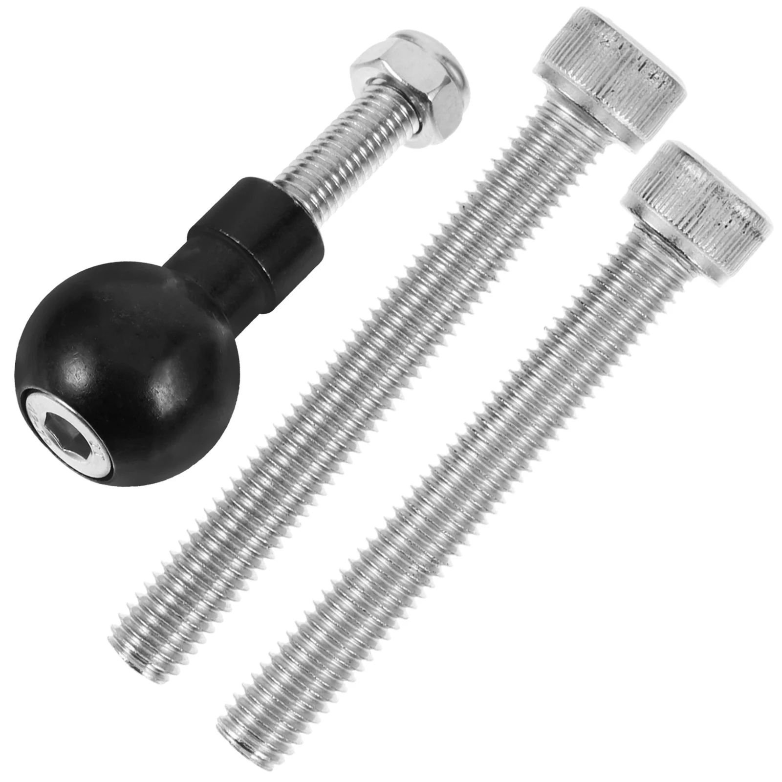 

Motorcycle Handlebar Clamp Base Ball Head Holder Stem Bracket Bolt For Phone Mount Navigation Compatible With Bike Motorbike