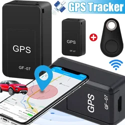 Rastreador GPS inalámbrico para coche, localizador de seguimiento antipérdida antirrobo, soporte magnético fuerte para motocicleta, bicicleta, mascotas y niños, GF-07