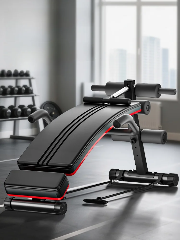 Equipement-de-gym-a-domicile-banc-d'halteres-multifonctionnel-commercial-pour-hommes-ideal-pour-les-pompes-assistees-et-l'entrainement-des-abdominaux