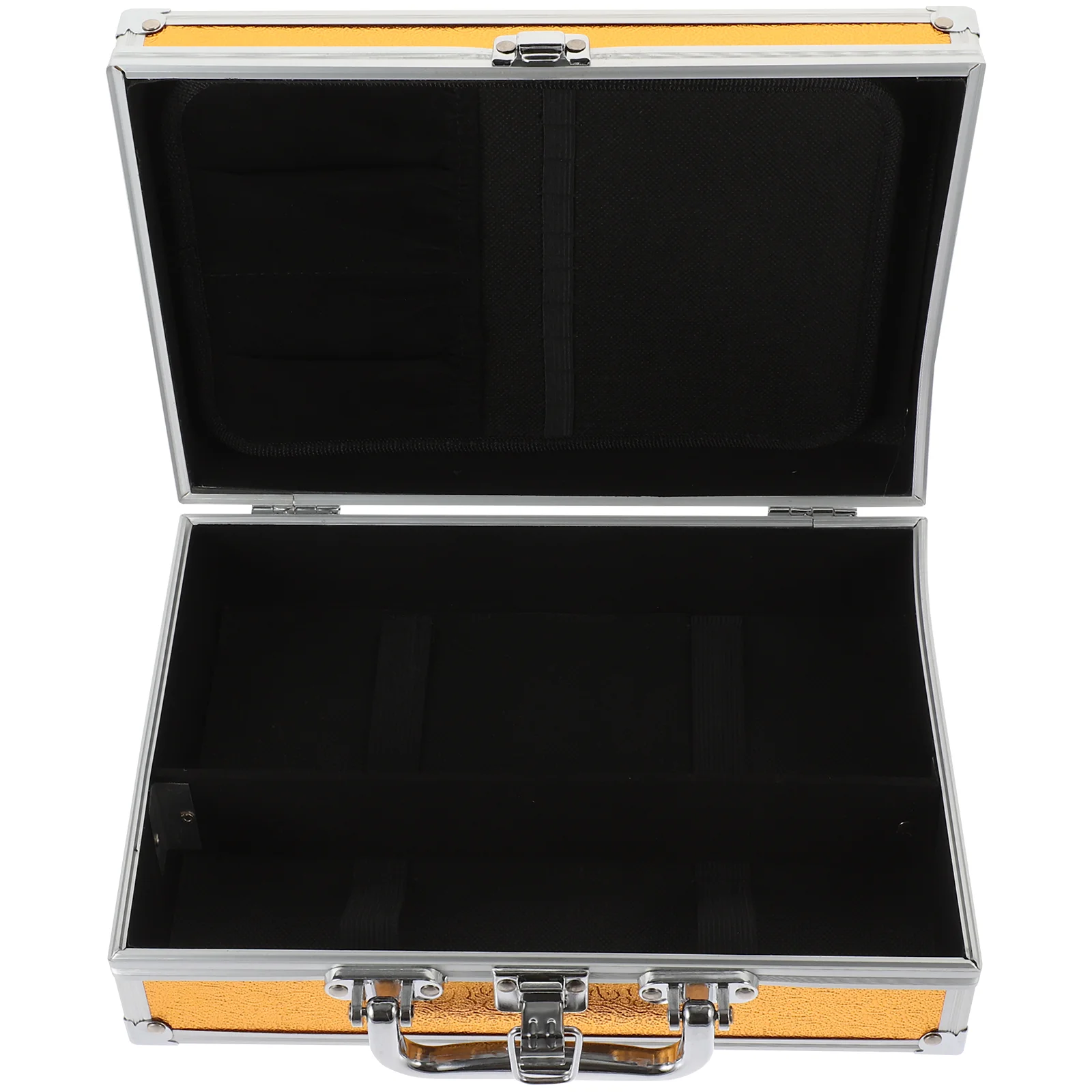 

Instrument Storage Box Suitcase Toolbox Briefcase Metal Portable Workstation Aluminum Carrying Hard Alloy Cases Man