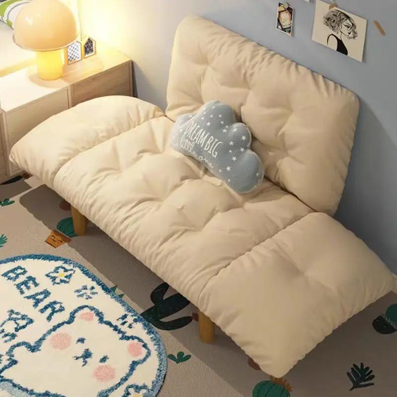 Lazy sofa double rental room bedroom bay window small apartment tatami balcony leisure folding sofa bed recliner