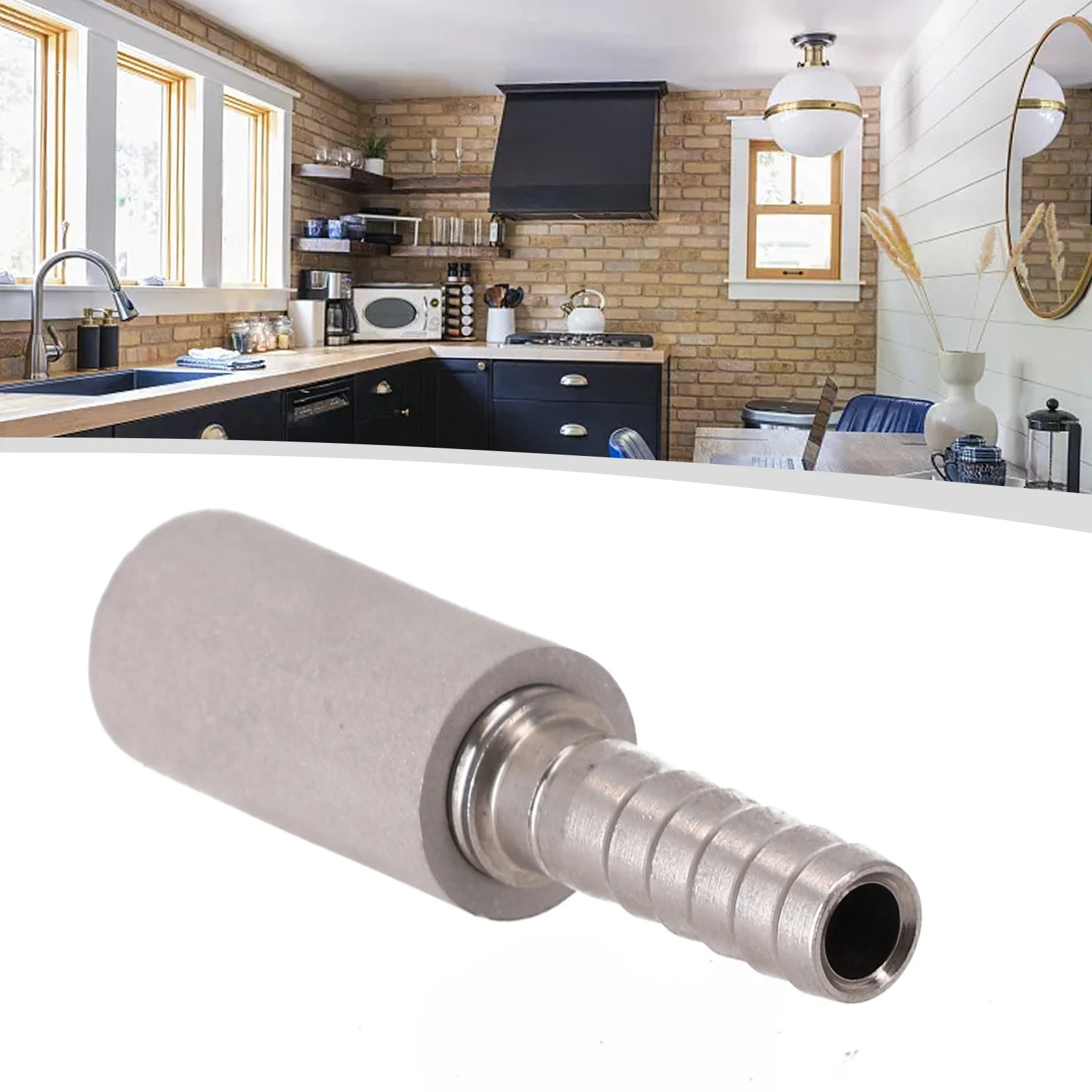 Diffusion Stone Beer Carbonation Aeration Stone Beer Wine Making 0.5 2Micrometre Home Brewing And Wine Making Tool