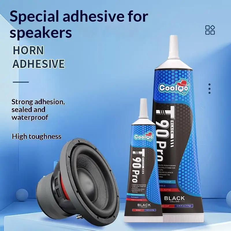 

Loud Speaker Foam Side Repair Glue 18ml 55ml 1/5Pcs Strong Adhesive Rubber Edge Cone Basin Dust Cap Glue