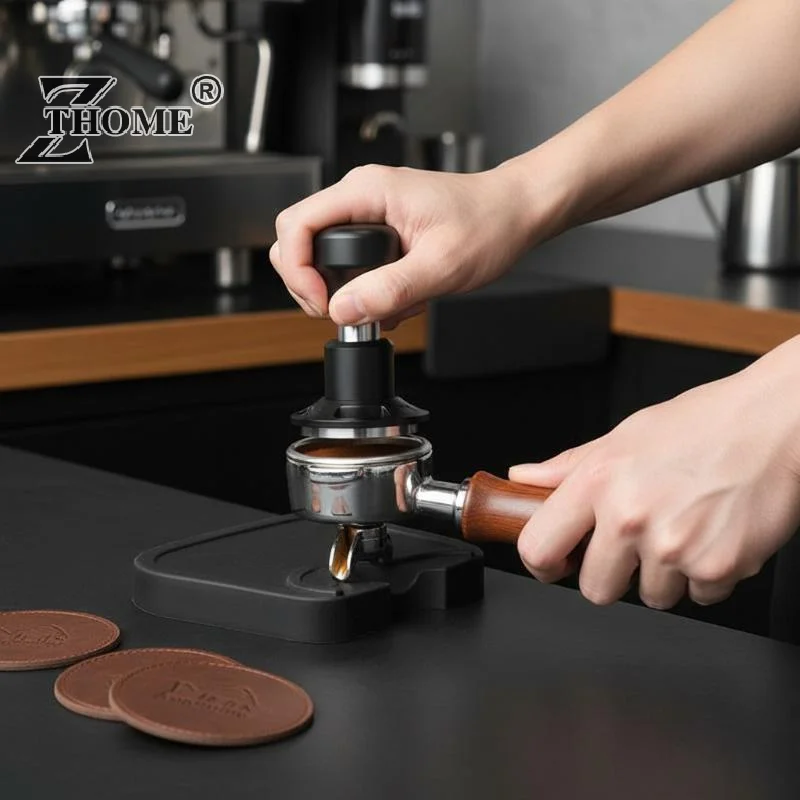51/53/58.5MM Constant Pressure Coffee Tamper Spring Loaded Espresso Tamper Barista Tools For Home Coffee Shop