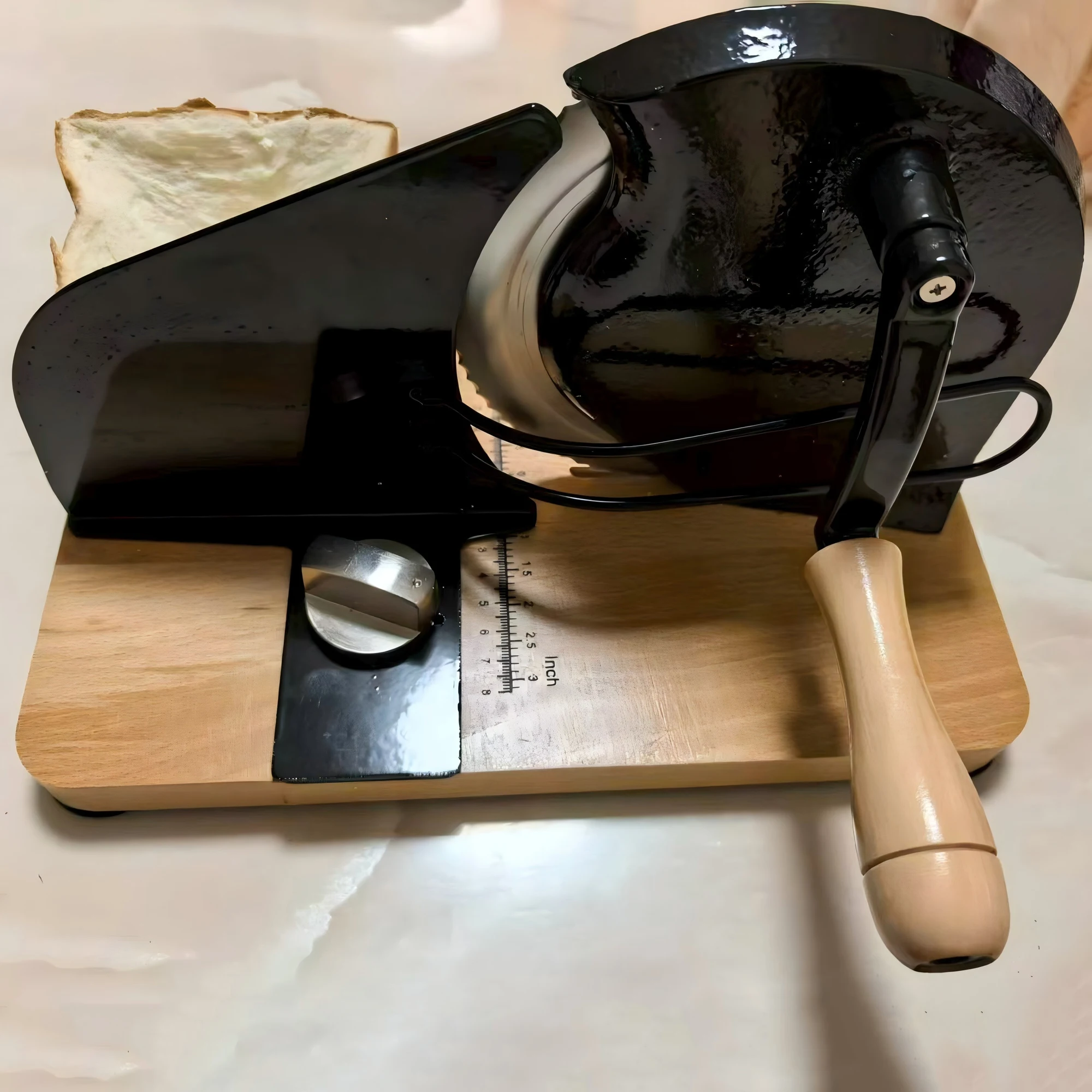 Cortadora de pan manual comerc - Commercial Bread Slicer reseña y precio