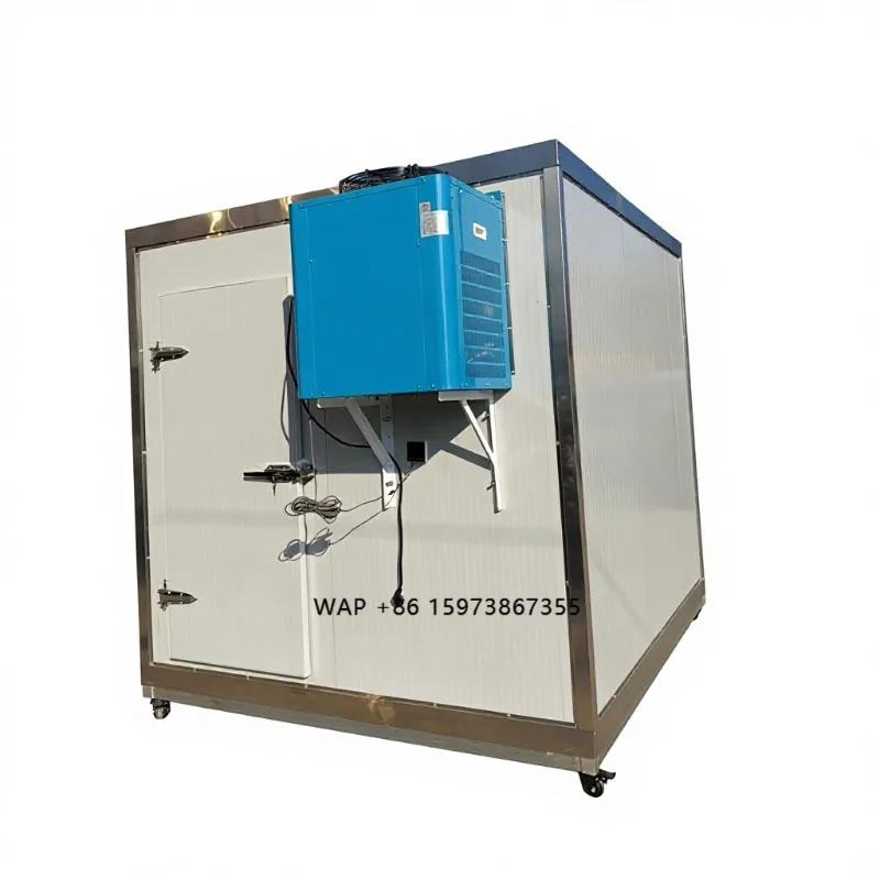 Brand Custom Mobile Cold Storage Full Set Quick Cooling Insulated Refrigerated Frozen Equipment 110V-380V 2-50HP 1 Door