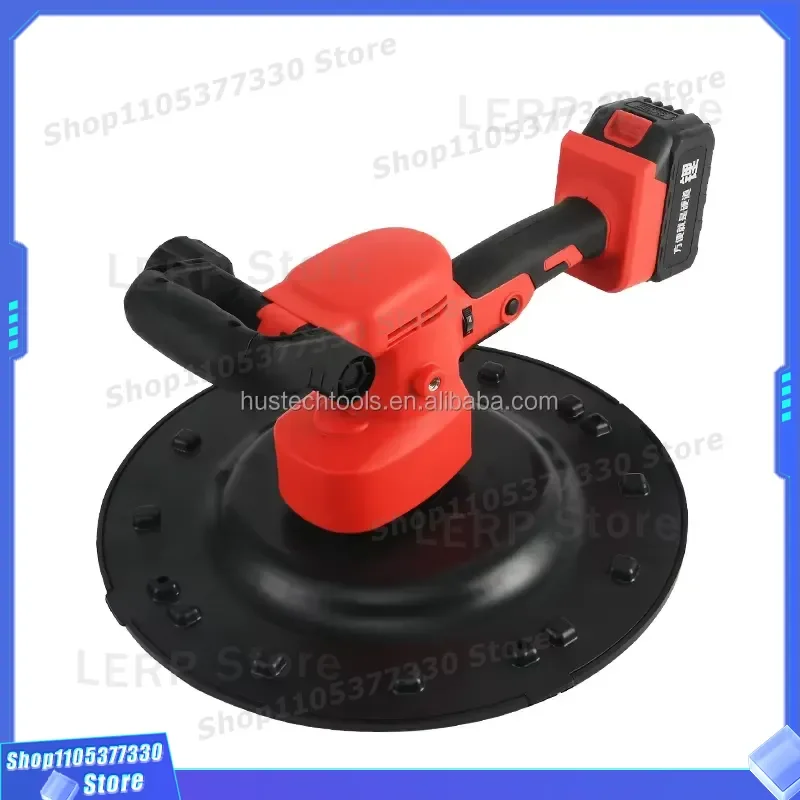 800W Brushless Motor Wall Plastering Machine 21V Lithium Battery Cement Mortar Rendering Tool for Construction Site Work 21V