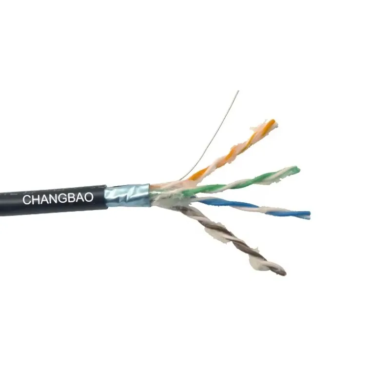Quality Outdoor Waterproof Direct Burial Cat5e UTP FTP Ethernet Network Communication Cable LAN Ethernet Communication Cable