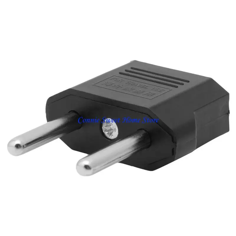LXAF Universal US EU To EU Plug Travel Wall AC Power Adapter Converter