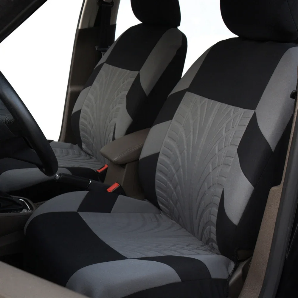 Dual Front Seat Covers for Car Interior Universal Fit Car Dual Front Seat Covers Auto Vehicle Seat Protector Cover