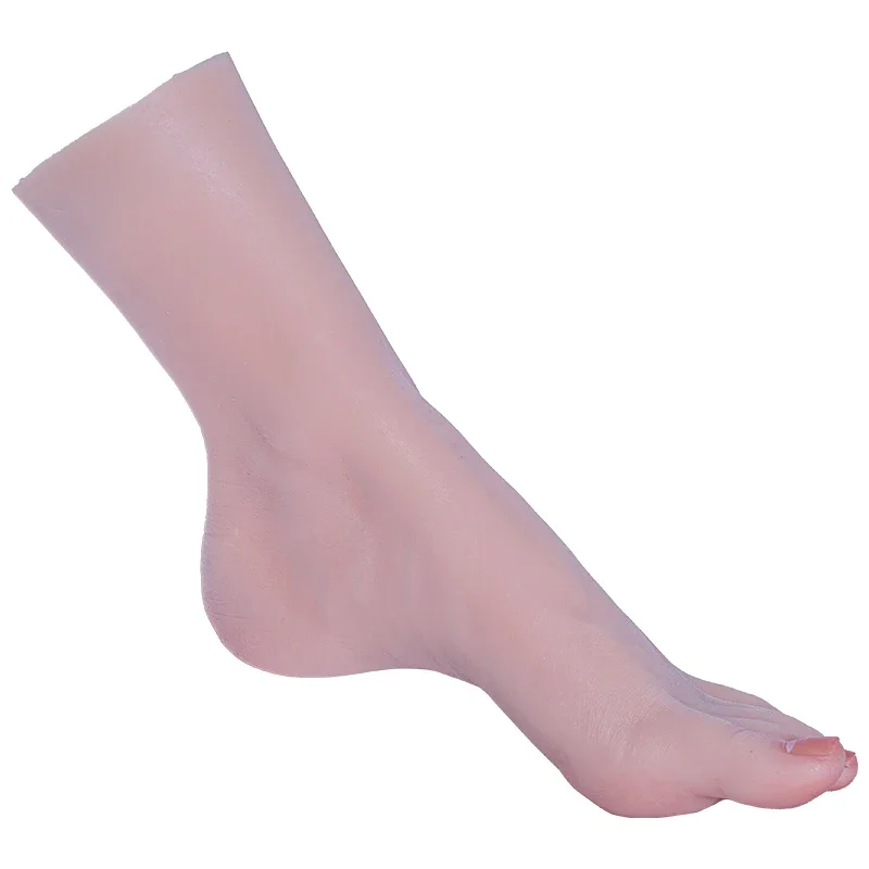 Simulated foot model silicone female stockings, beautiful feet, shoe shooting props, jade foot arched foot modelHOT SALES