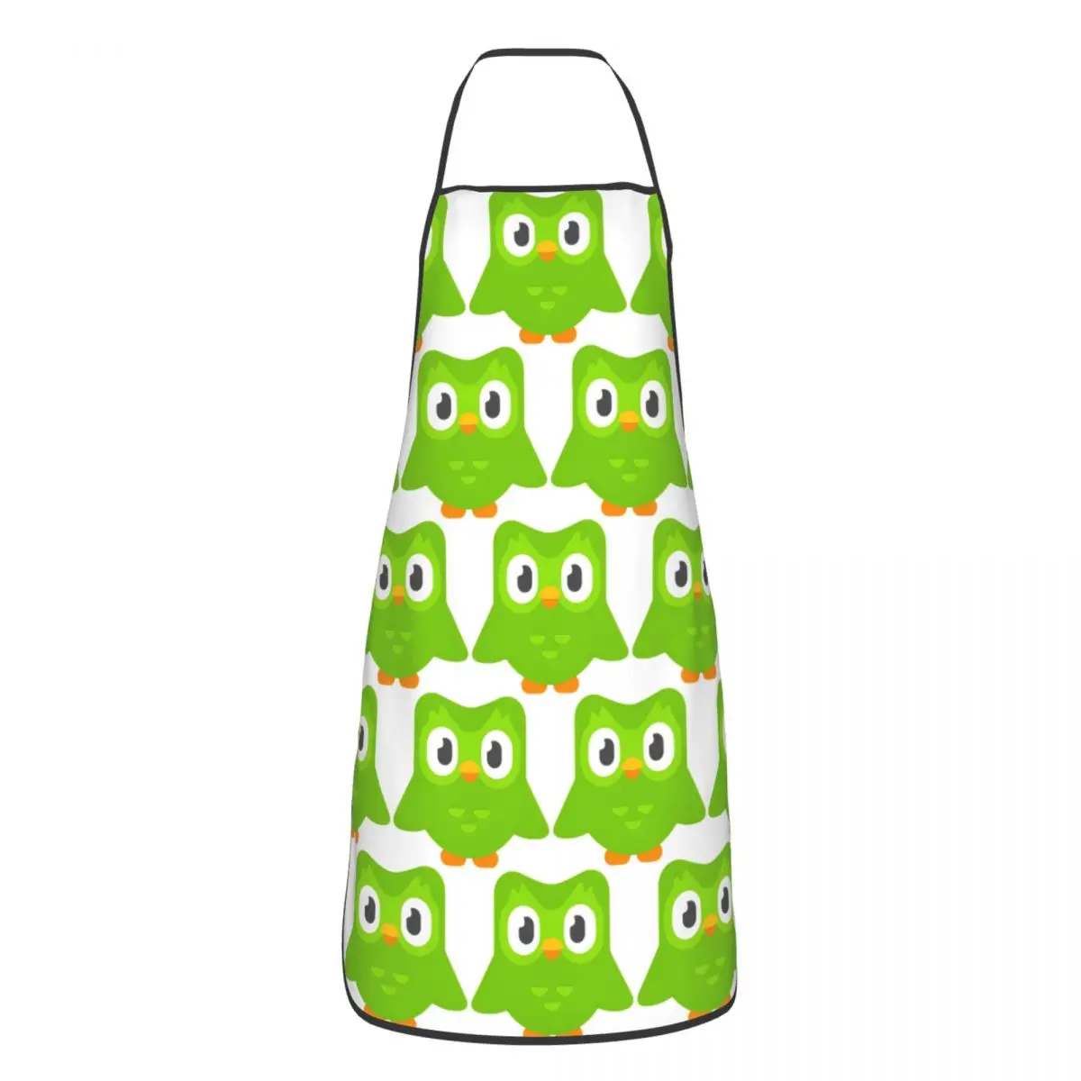 Duolingo Keuken Keuken Schort Mouwloos Leuke Cartoon Uil Overgooier voor Volwassen Chef Hotel