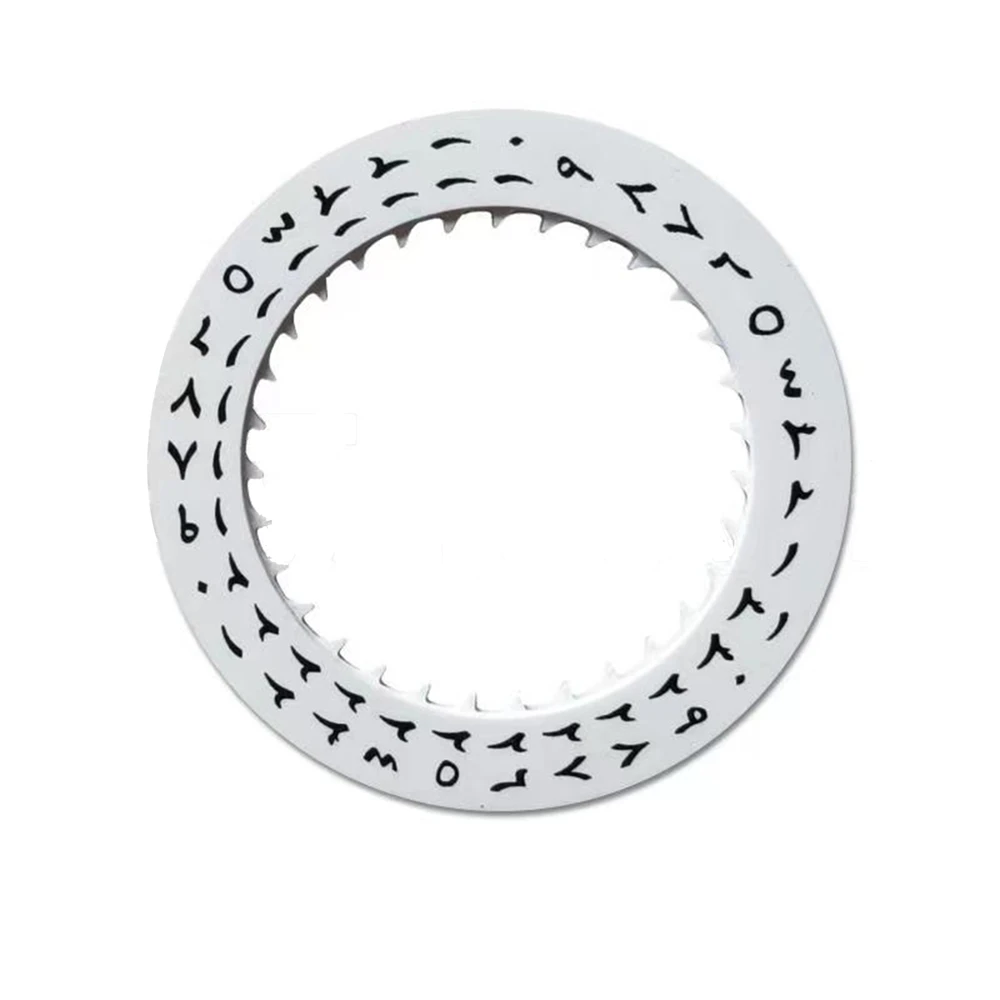 Replacement Calendar Disk for NH35 NH36 Movement Date Disc Modified Part Black/White Day Wheel Watch Accessories